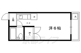 Ｋハイツ’87 101 ｜ 京都府京都市上京区四番町（賃貸アパート1K・1階・19.00㎡） その2