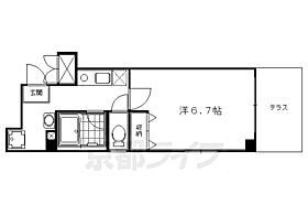 京都府京都市中京区松屋町（賃貸マンション1K・1階・22.09㎡） その2