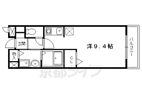 京都府京都市左京区岩倉花園町（賃貸マンション1K・2階・25.25㎡） その2