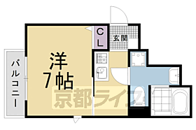 京都府京都市左京区一乗寺北大丸町（賃貸マンション1K・2階・23.70㎡） その2