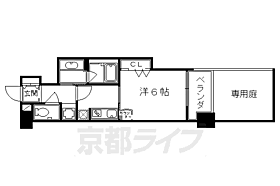 京都府京都市中京区宮木町（賃貸マンション1K・1階・25.51㎡） その2