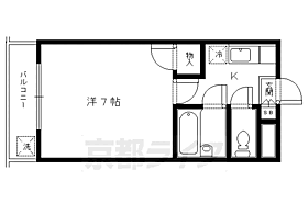 京都府京都市左京区静市市原町（賃貸マンション1K・1階・20.00㎡） その2