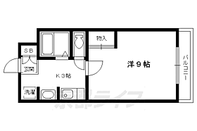 ルネッサンス・アン 303 ｜ 京都府京都市上京区天秤丸町（賃貸マンション1K・3階・25.00㎡） その2