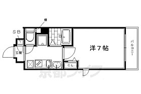 京都府京都市左京区田中上玄京町（賃貸マンション1K・1階・23.40㎡） その2