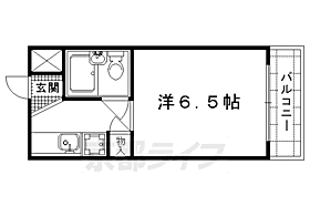 京都府京都市左京区静市市原町（賃貸マンション1K・1階・18.60㎡） その2