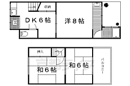 紫野大徳寺町貸家67−21