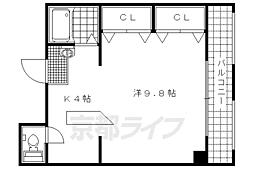 葛城マンション 3階/-