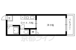 京福電気鉄道北野線 北野白梅町駅 徒歩20分 3階/-