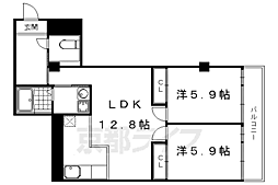 京都市営烏丸線 北大路駅 徒歩10分 2階/-