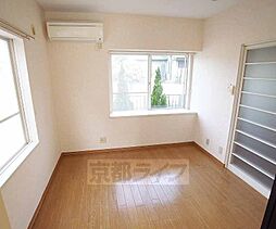 京都市営烏丸線 国際会館駅 徒歩15分の賃貸アパート 2階2DKのリビング/ダイニング