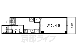ＭＥＳＡ　ＶＥＲＤＥ　一条 1階1Kの間取り