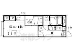 レオパレスナイズ紫竹 1階