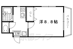 京都市営烏丸線 松ヶ崎駅 徒歩2分 3階/-