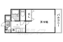 レイ紫野 3階/-