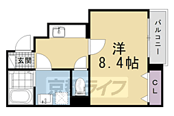 ヒカルサ京都北山栗栖I 2階/-