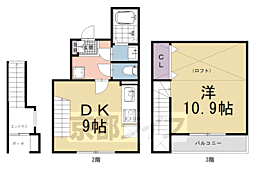 阪急京都本線 西院駅 徒歩11分 2階/-
