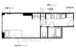 コスモリード京都今出川 4階/-