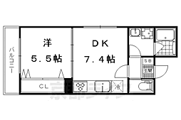 ブランネージュ二条城北 3階