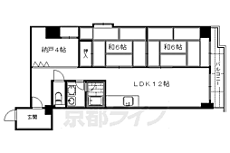 ルネ河原町 9階/-