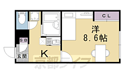 レオパレスアルモニ2番館 1階/-
