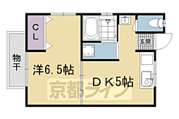 ハイツ和泉 1DKの間取図画像
