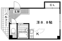 京阪京津線 四宮駅 徒歩5分 3階/-