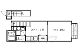 近鉄京都線 上鳥羽口駅 徒歩1分