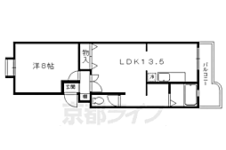 リヴィエラ下鴨 2階