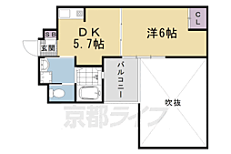 クオリティ嵯峨野 2階/-