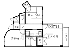 京都地下鉄東西線 椥辻駅 徒歩6分 1階/-