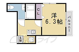 ハイム京都下鴨 2階