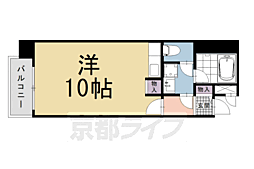 パラーティ21塚本 ワンルームの間取図画像