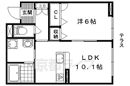 京都地下鉄東西線 小野駅 徒歩13分 1階/-