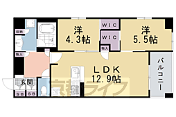 プレサンスロジェ　京都御所西 2階/-