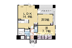 クレヴィア京都烏丸五条 7階
