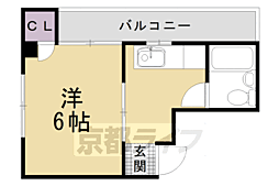 コーポウエストセブン 3階/-