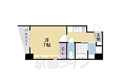 グランドパレス大宮五条 1Kの間取図画像