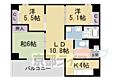 洛翠舎4階12.8万円