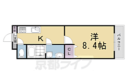 カンタル太秦 2階