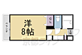 中井マンション新烏丸1階4.0万円