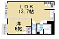 友禅ハイツ10階7.2万円