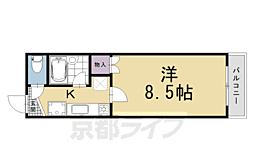 アベニュー高辻 4階/-