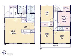 三郷市彦成1丁目　5期　新築一戸建て　全3棟