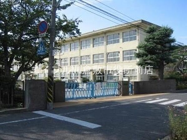 画像16:倉敷市立中洲小学校 1054m