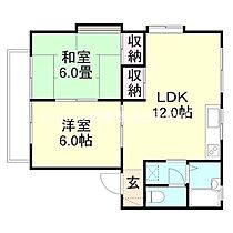 コーポ岸本　B棟  ｜ 岡山県倉敷市東富井（賃貸アパート2LDK・2階・44.37㎡） その2