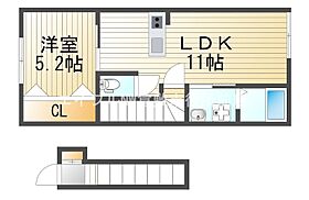 ＭＯＴＯ　ＣＡＳＡ  ｜ 岡山県倉敷市玉島長尾（賃貸アパート1LDK・2階・39.10㎡） その2