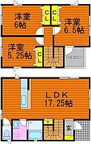 ベルホワイト J ｜ 岡山県倉敷市片島町811-2（賃貸一戸建3LDK・1階・77.83㎡） その2