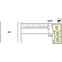 カーサ旭町 103 ｜ 岡山県倉敷市神田3丁目8-19（賃貸アパート1R・1階・36.55㎡） その3