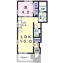 エスポワール総社Ｂ 101 ｜ 岡山県総社市真壁1207番地1（賃貸アパート1LDK・1階・37.76㎡） その2