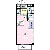 岡山県岡山市北区田中168番地108（賃貸アパート1K・1階・30.24㎡） その2